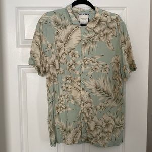 Denim & Flower button down shirt